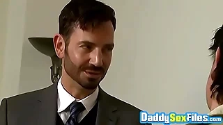Pa Bryan Slater anal fucks young jock Zach Alexander