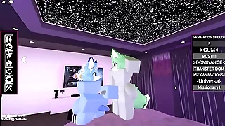 Roblox furro masturba a su amigo hasta venirse