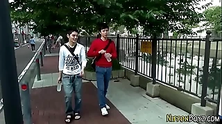 Asian twink cum unseeable