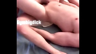 Couple Blithe Asian Bush-leaguer Enticing Fucking Bareback