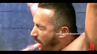 Gay fucking relative to sado maso thraldom video