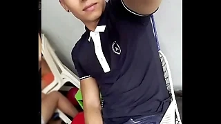 cheerful blued chubby cock sucking
