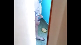 Caught you in the shower nicely