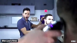 Barber shop fucking session up (Morgan Blake, Ethan Chase) - Men.Com