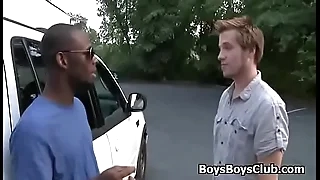Blacks On Boys - Gay Hardcore Blowjob And Fuck Video 17