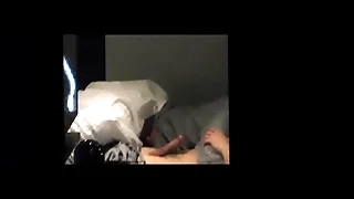 hotel well-pleased couple blowjob