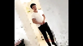 Asian house-servant cum in toilet