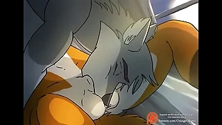 A Gay Underhand Blowjob - wits OrangeOkami (Furry Porn)