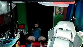 Elsa Femboy Caged while Riding