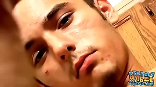 Pygmy twink strips stark naked with the addition be worthwhile for passionately masturbates