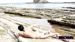 Payola rain on nudist beach