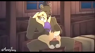 Springtrap realize fucked by fredbear