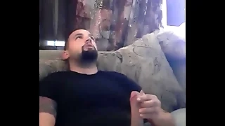 Big cum load top gun huge bull covered