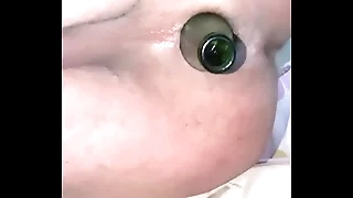 Gay anal bottle