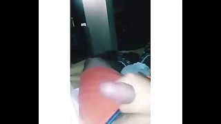 Houston texas hermaphrodite model IG  supernaturalteddy  jerks his italian hispanic cock Off in his room